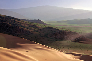 Landschaft in der Mongolei